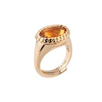 Anello Rebecca Donna COCKTAIL in Bronzo Quarzo idrotermale BCOAOC10 - BCOAOC10